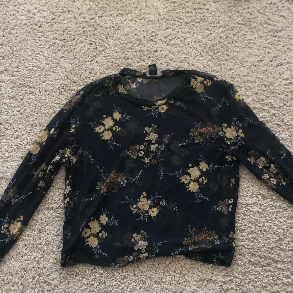 Sheer Long Sleeve